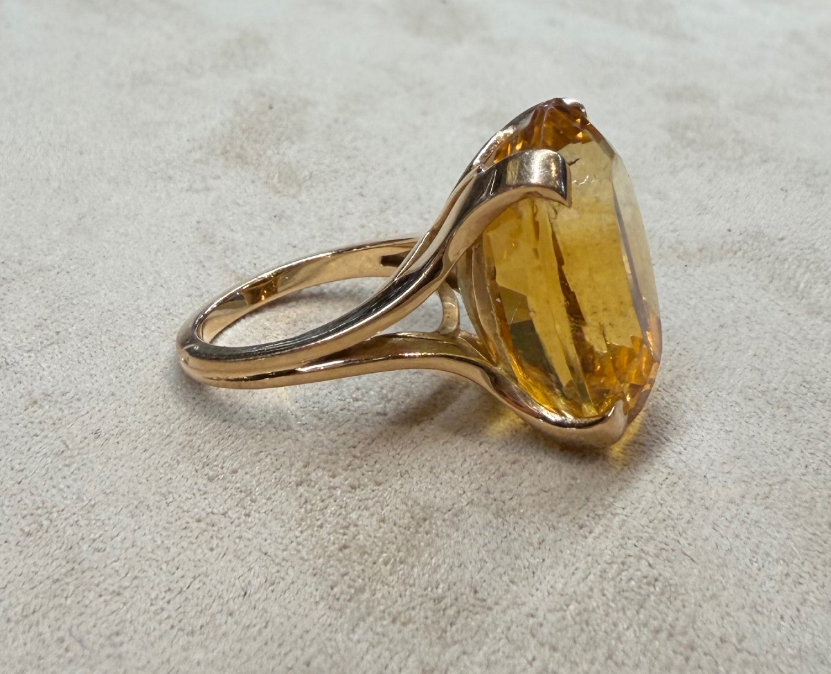 Bague citrine-photo-3