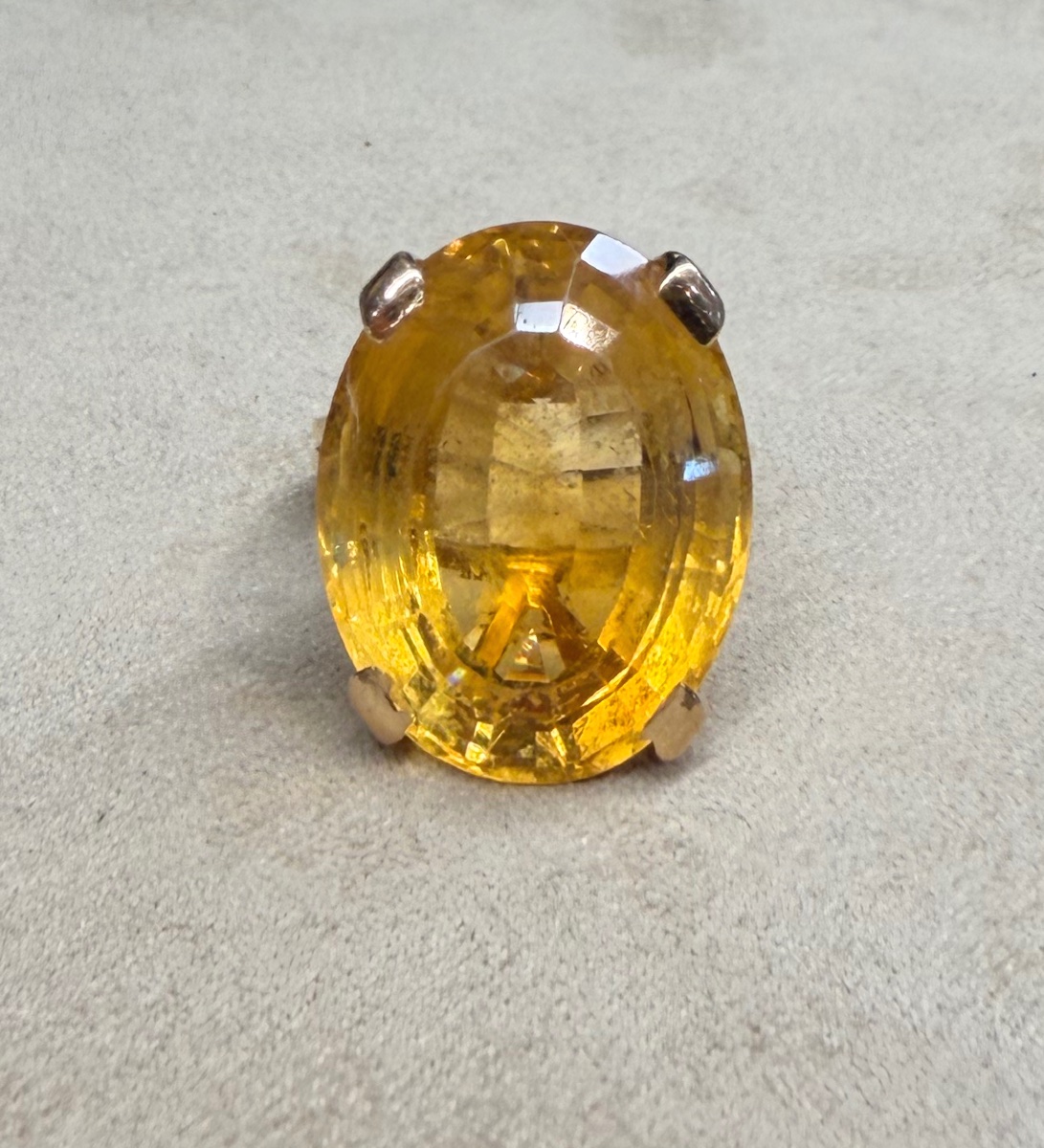 Bague citrine-photo-4