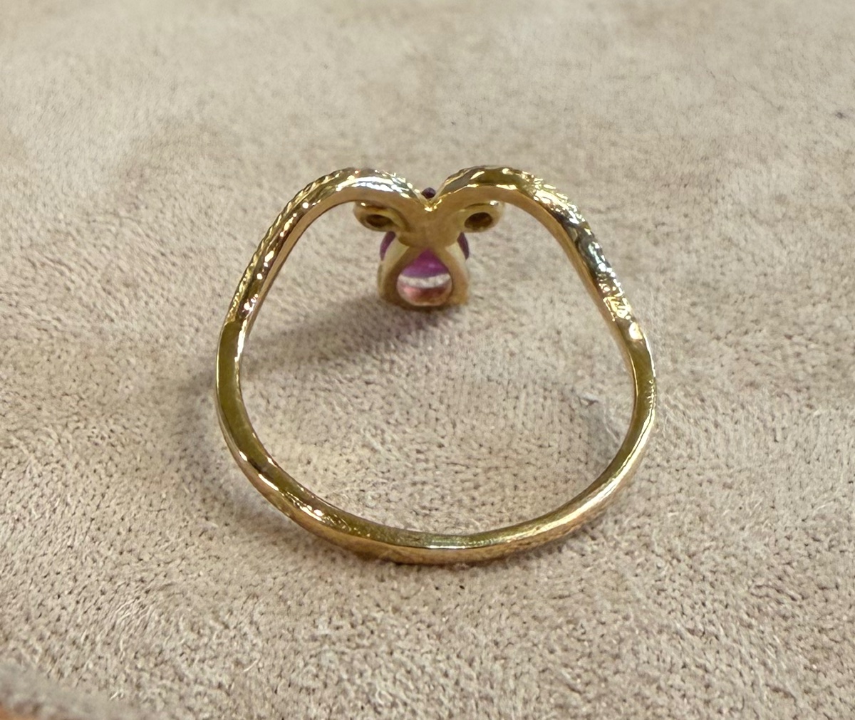 Bague rubis et diamants-photo-4