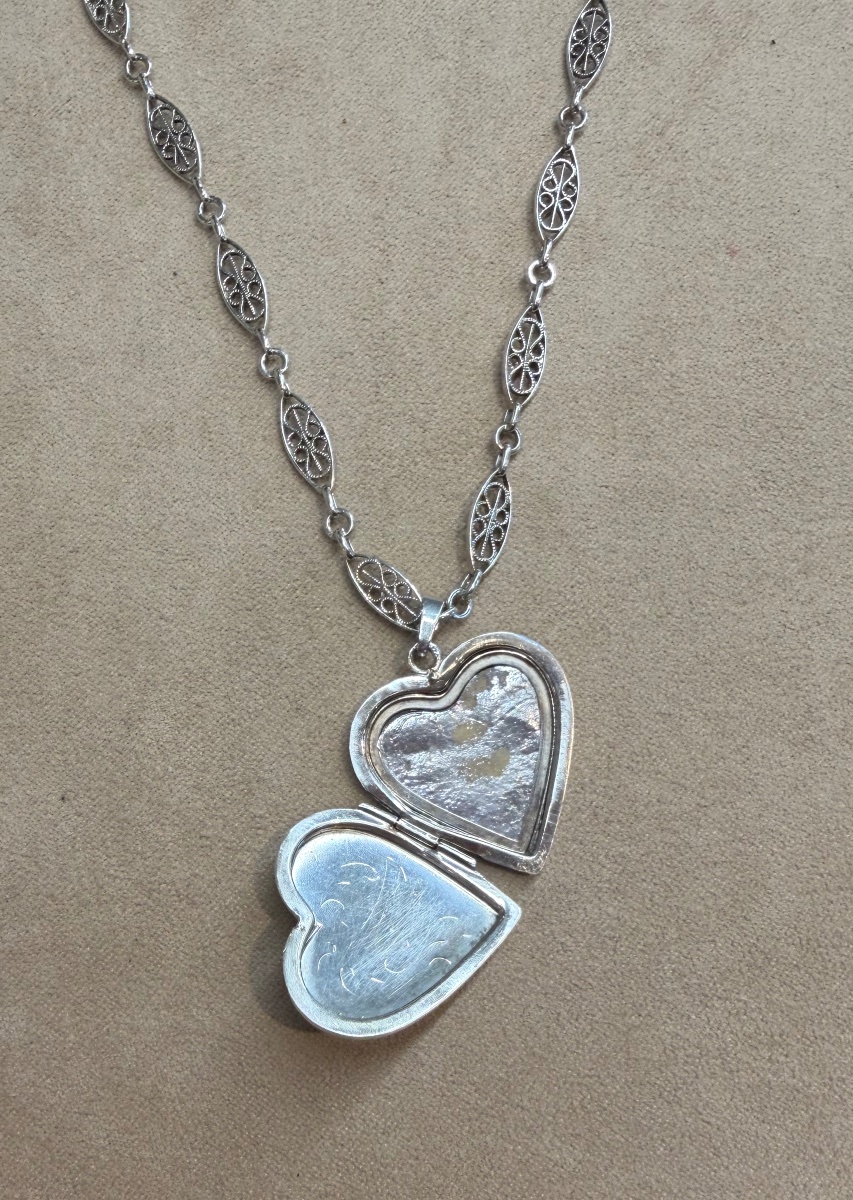 Collier avec pendentif coeur-photo-1