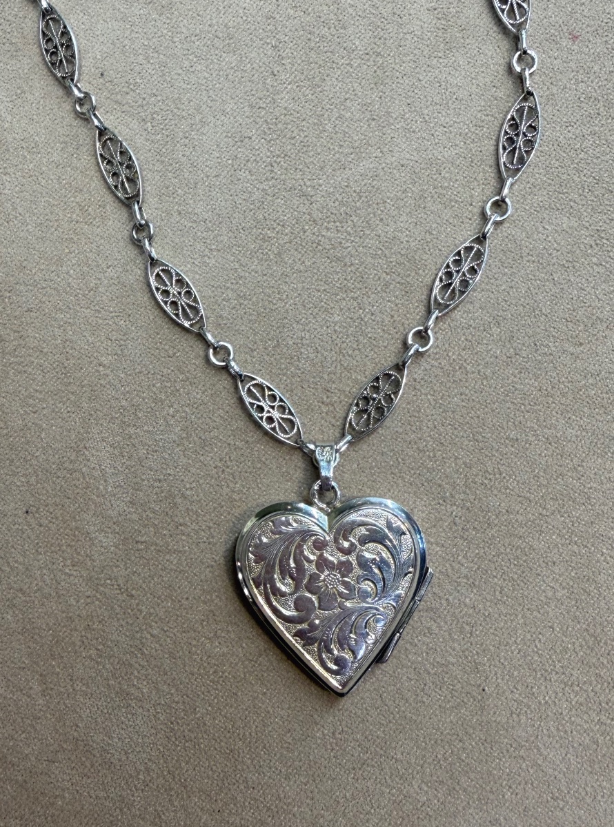 Collier avec pendentif coeur-photo-5
