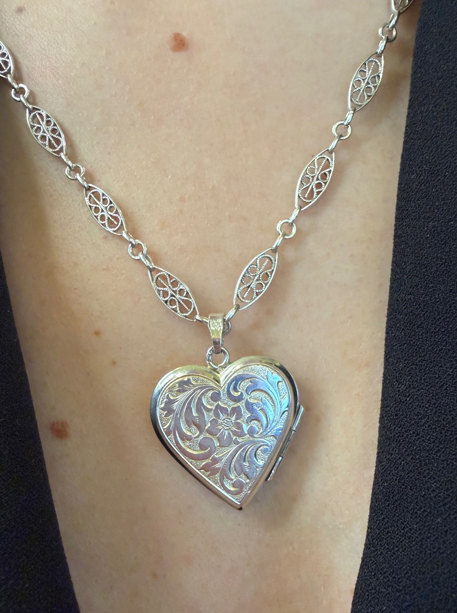 Collier avec pendentif coeur-photo-6