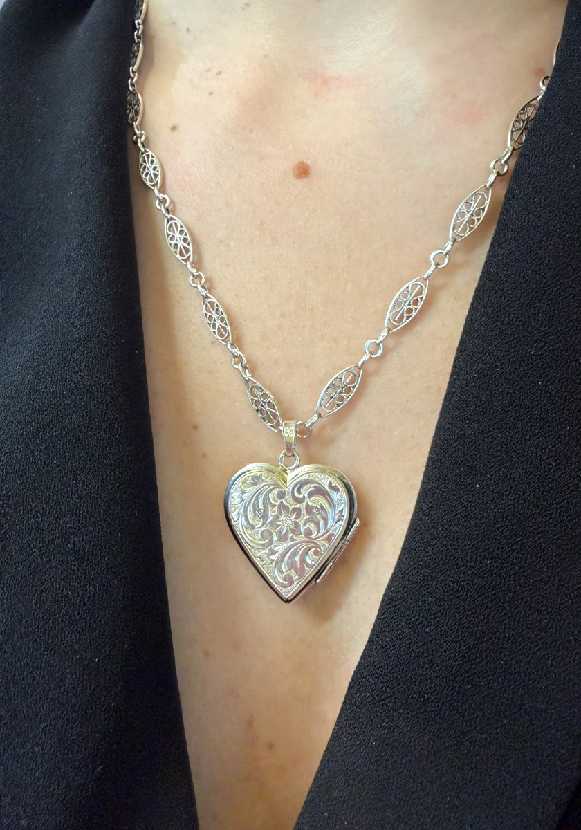 Collier avec pendentif coeur