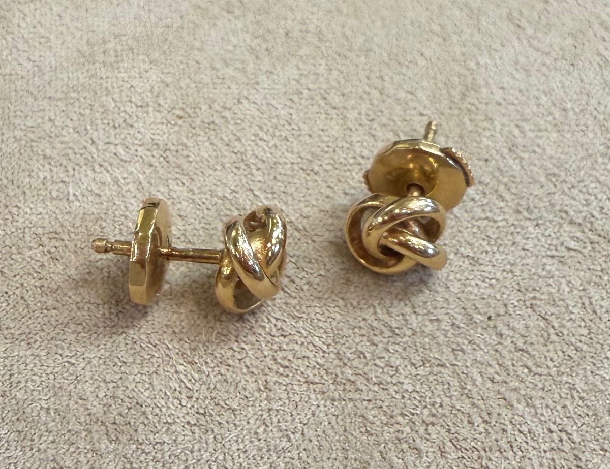 Boucles d'oreille enlacées-photo-1