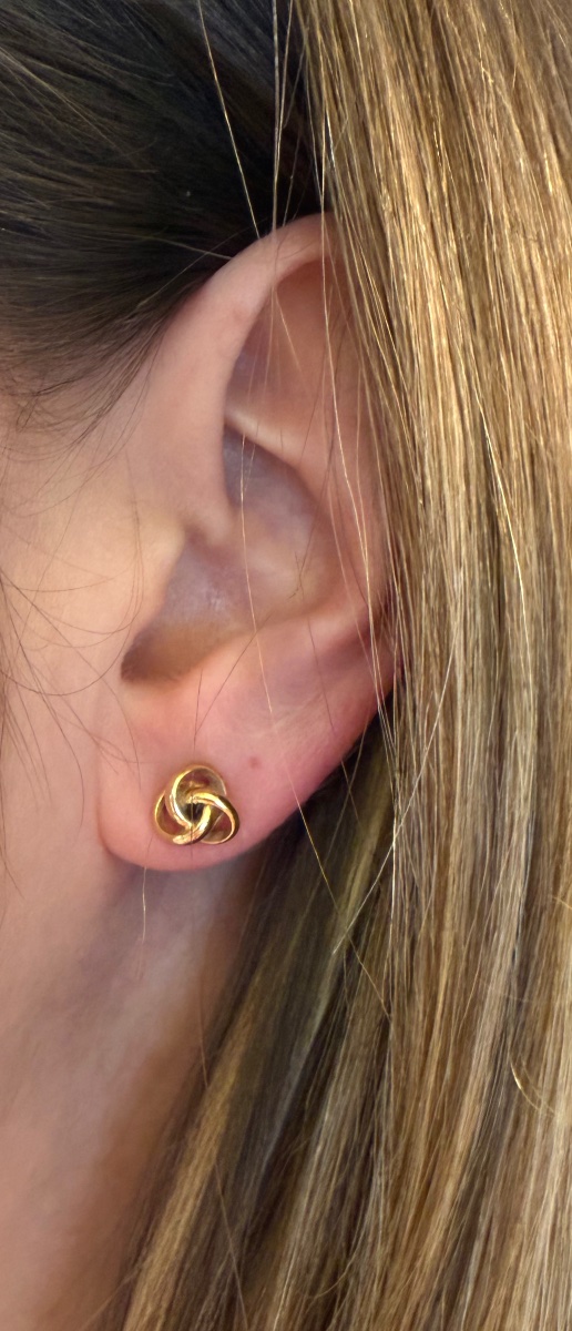 Boucles d'oreille enlacées-photo-5