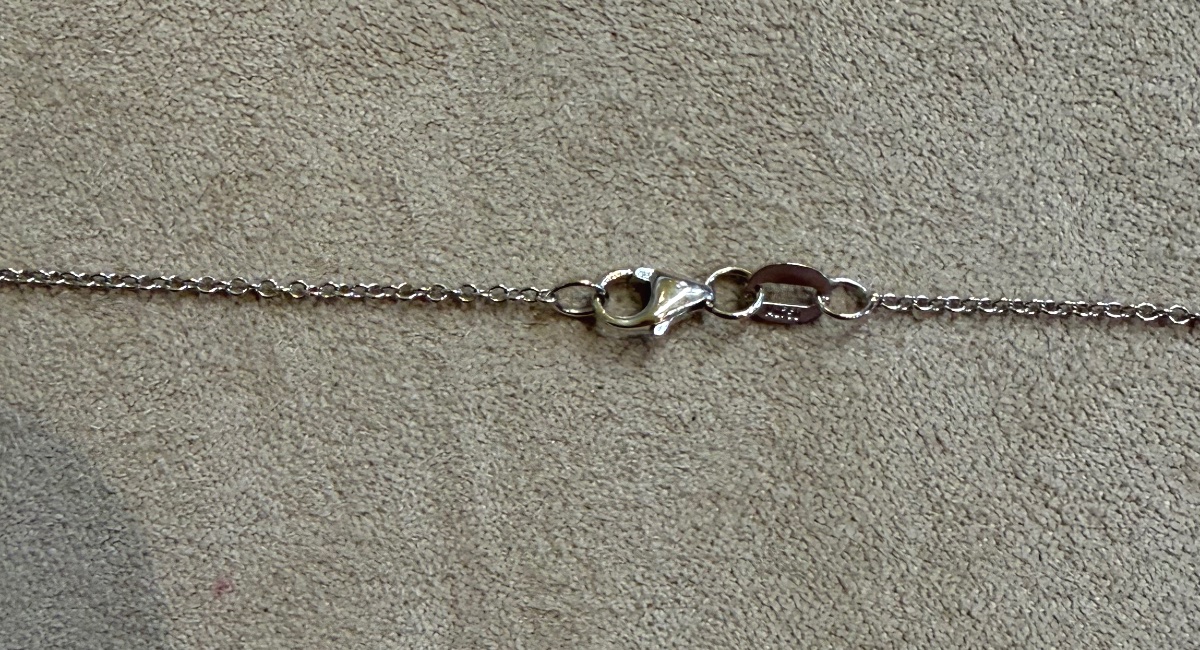 Collier coeur diamants-photo-2