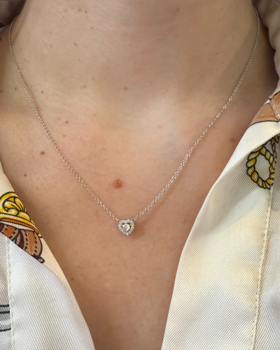 Collier coeur diamants-photo-5