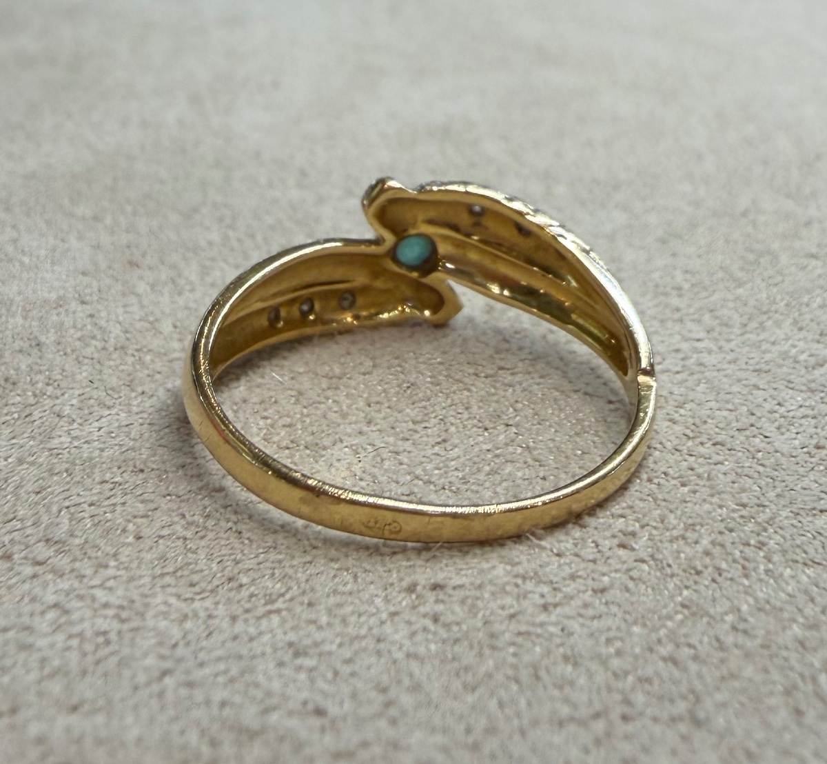 Emerald And Diamond Ring-photo-2