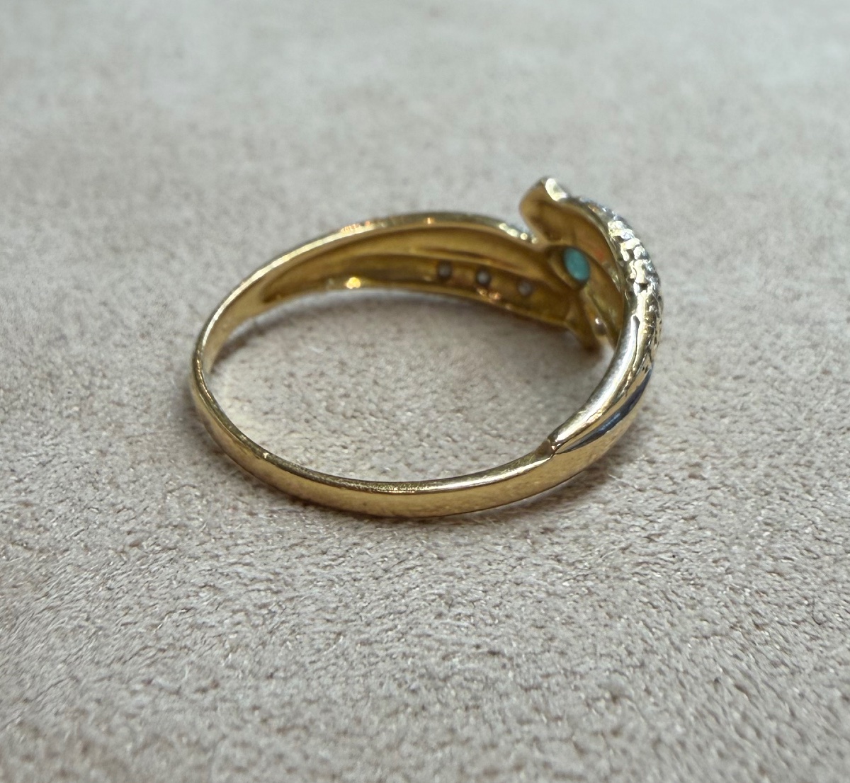 Emerald And Diamond Ring-photo-3