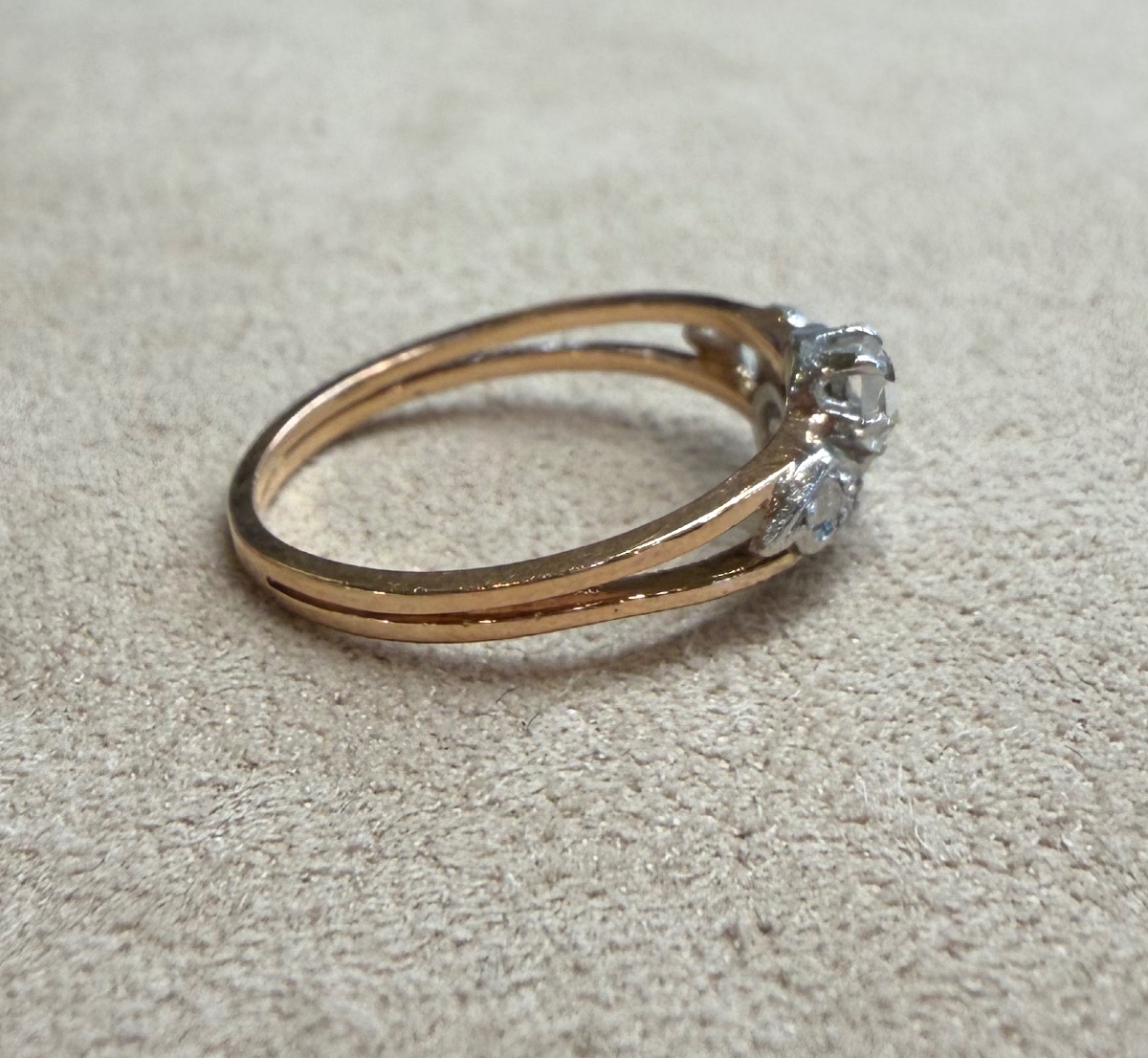 Bague toi et moi diamants-photo-2