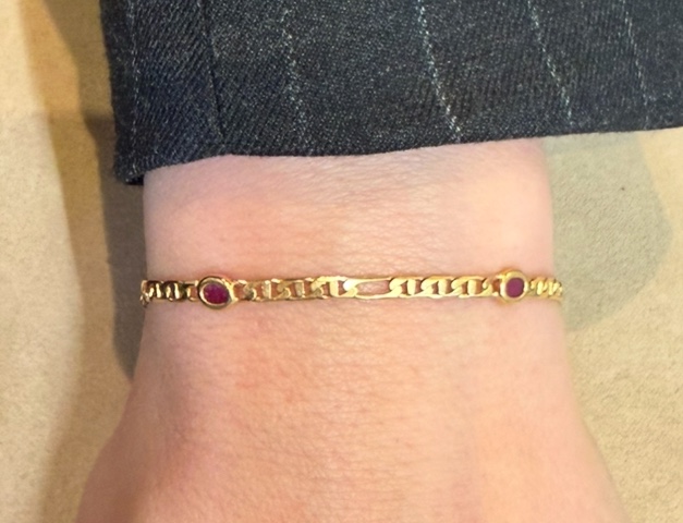 Ruby Bracelet