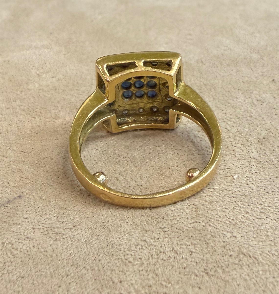 Sapphire And Diamond Ring-photo-3