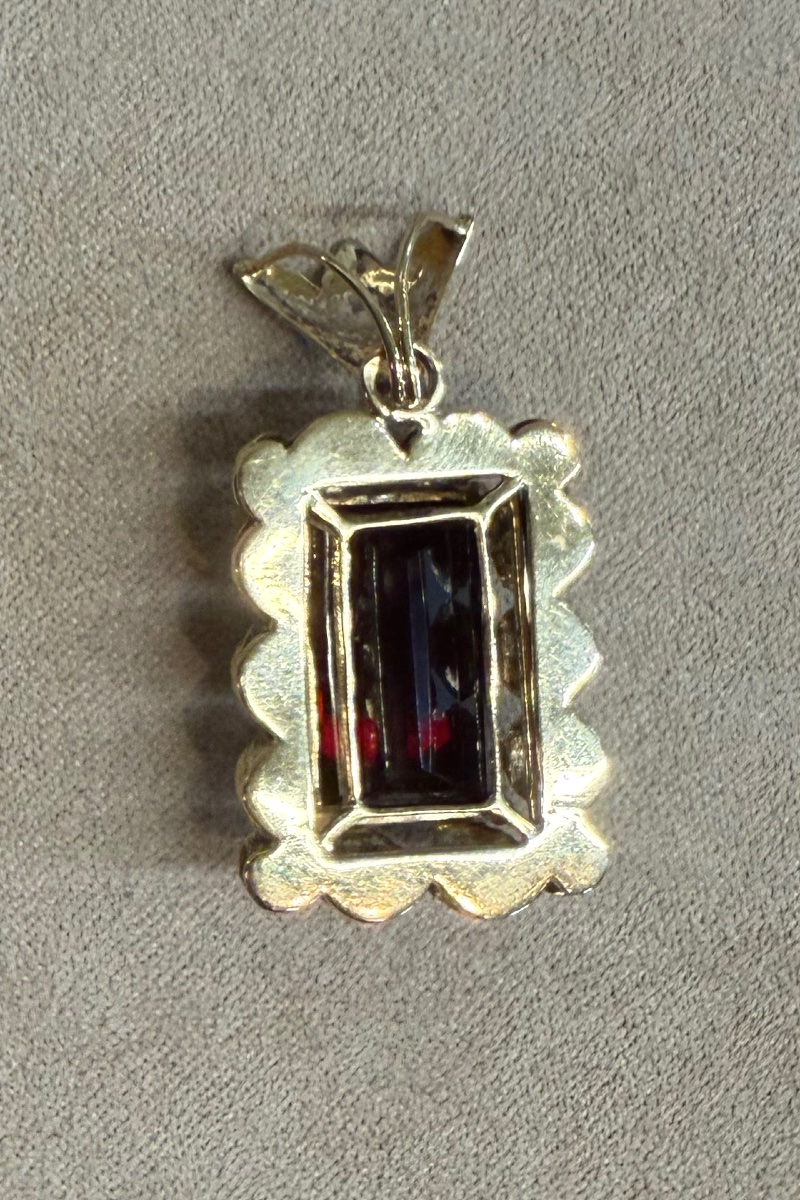 Garnet Pendant-photo-2