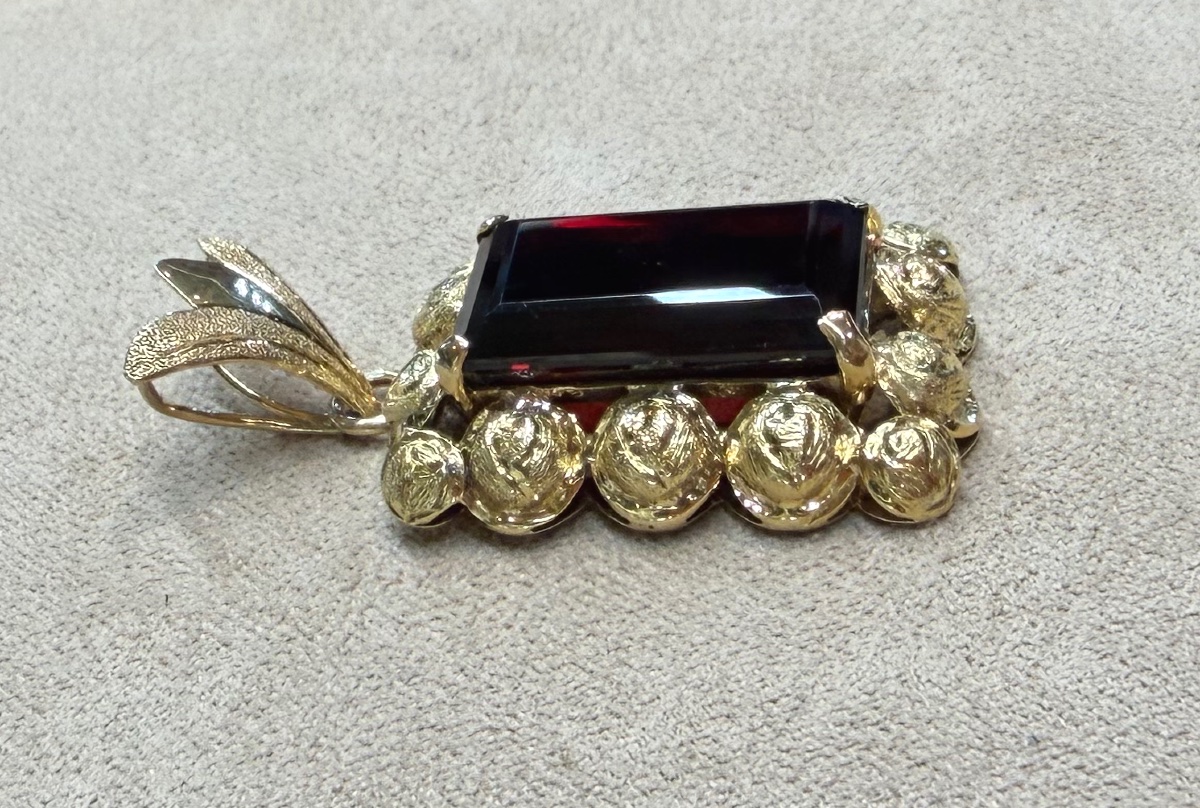 Garnet Pendant-photo-3