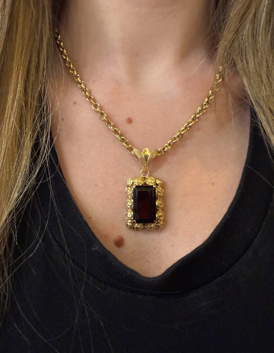 Garnet Pendant-photo-4