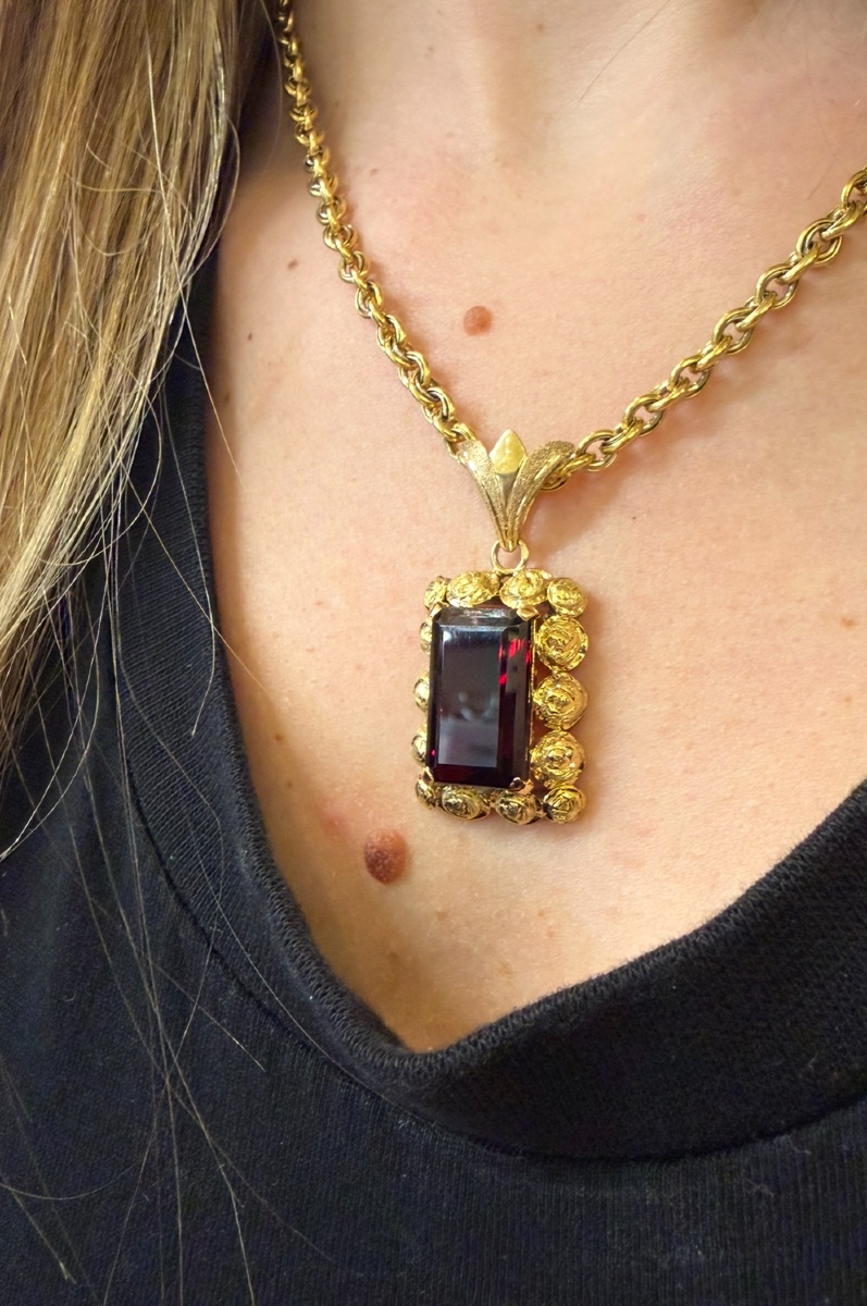 Garnet Pendant
