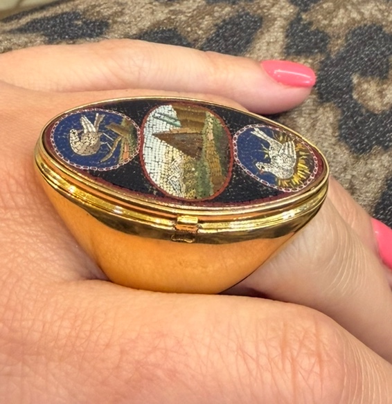Micro Mosaic Ring
