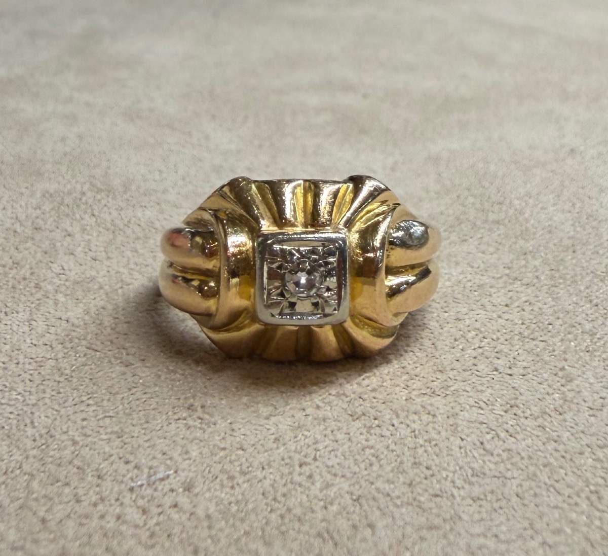 Bague Tank Diamant-photo-3