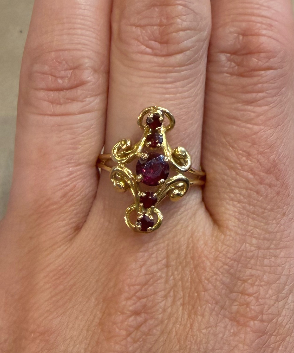 Bague marquise -photo-2