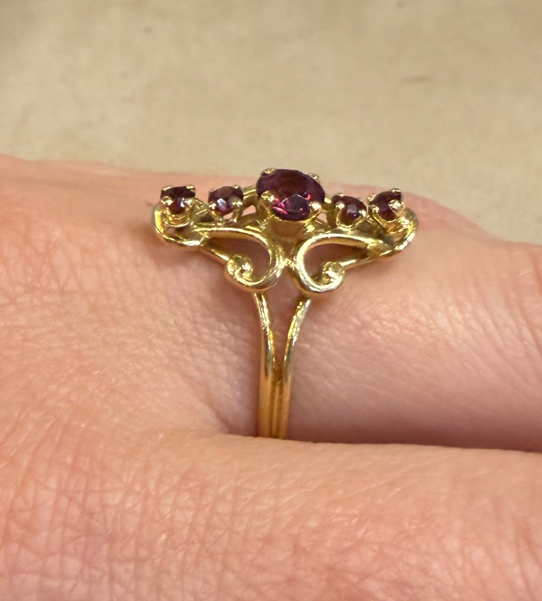Bague marquise -photo-3