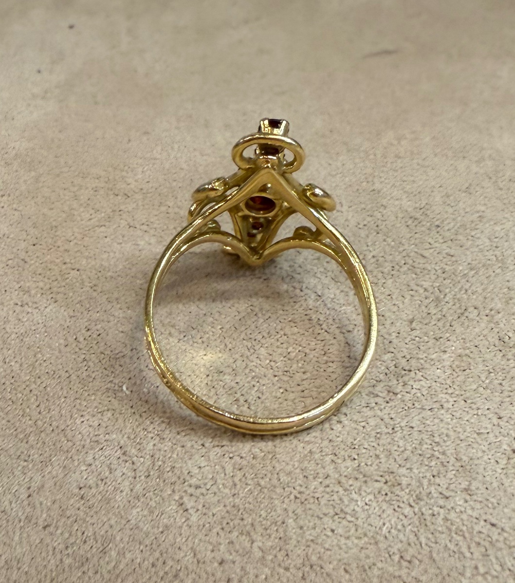 Bague marquise -photo-4