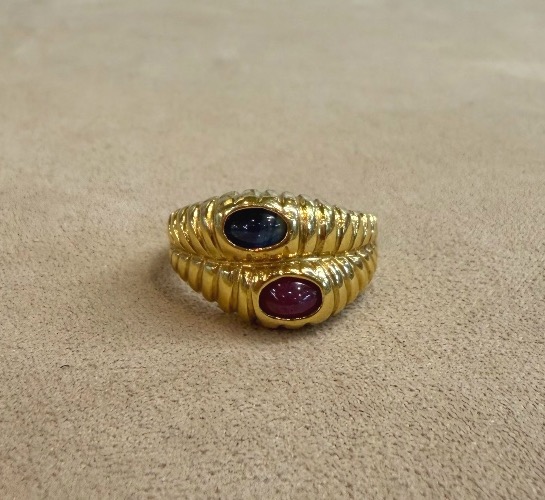 Bague jonc tresse