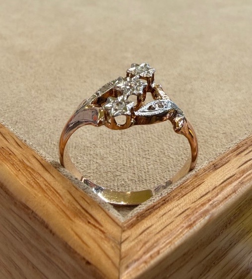 Bague Roses de diamants-photo-3