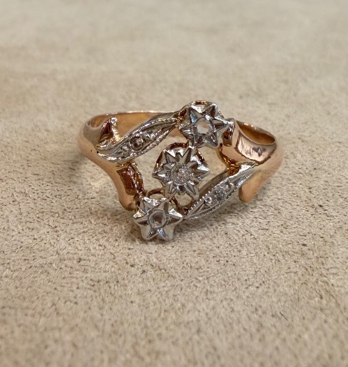 Bague Roses de diamants