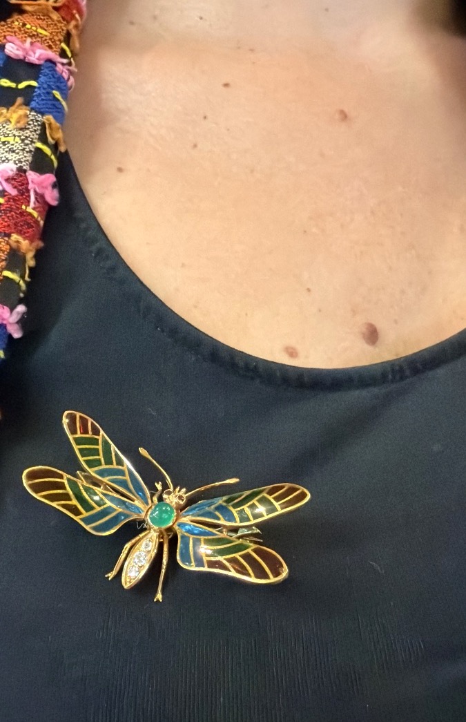 Broche papillon