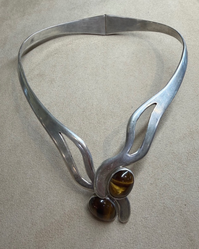Collier oeil de tigre-photo-4