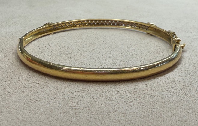 Diamond Bangle Bracelet-photo-1