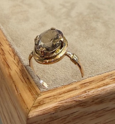 Bague citrine -photo-2