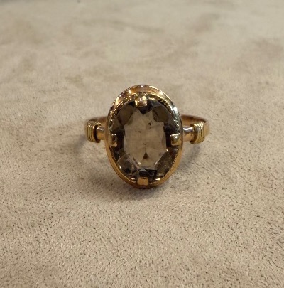 Bague citrine 