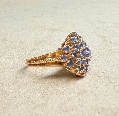 Bague saphirs-photo-2