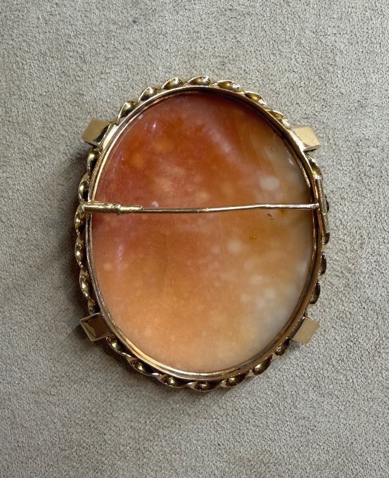 Broche camée perles-photo-1