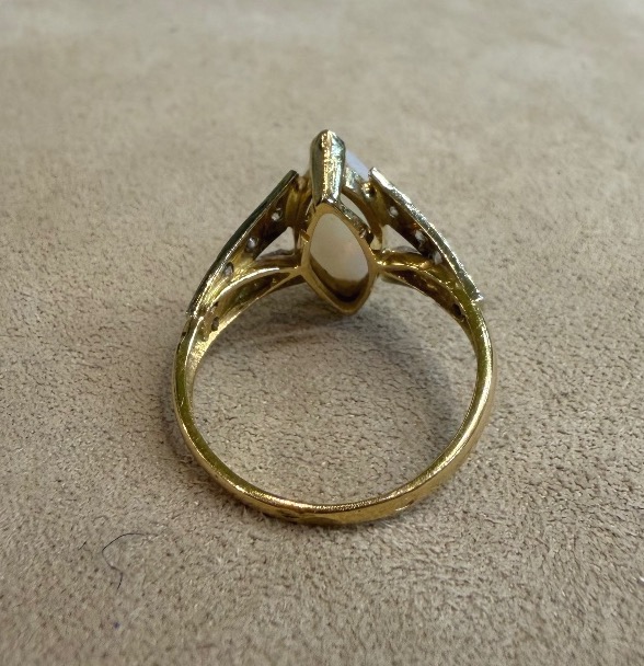 Opal And Diamond Ring-photo-4