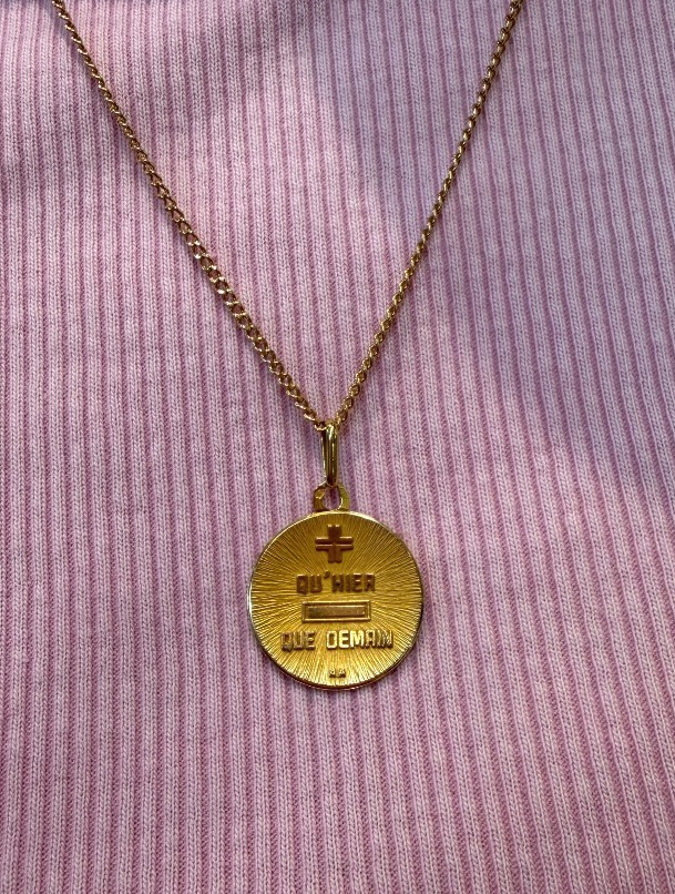 Medaille "+ qu'hier - que demain"-photo-2