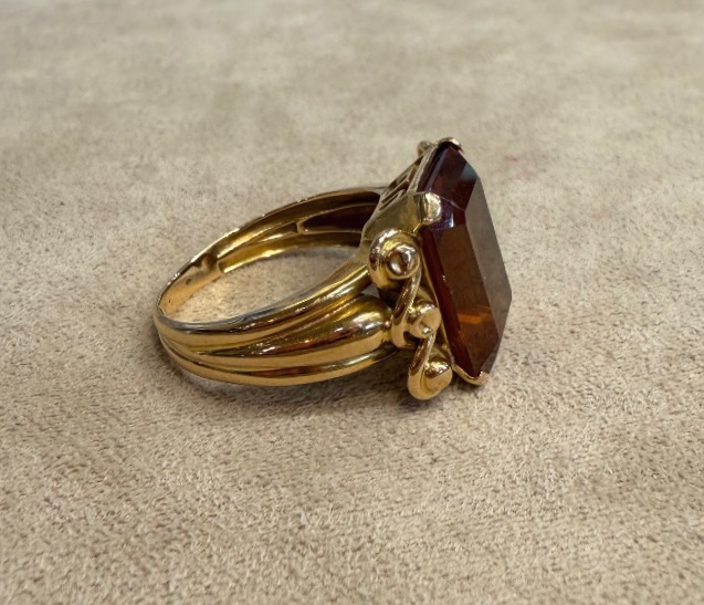 Bague citrine -photo-2