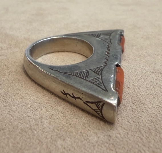 Berber Coral Ring-photo-1