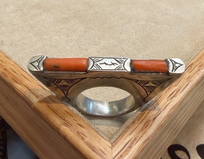 Berber Coral Ring