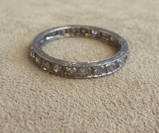 Bague alliance diamants-photo-2