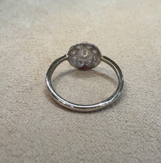 Bague ronde diamants-photo-2