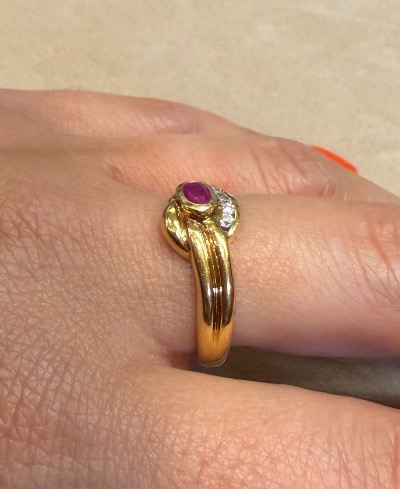 Bague rubis-photo-3