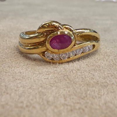 Bague rubis