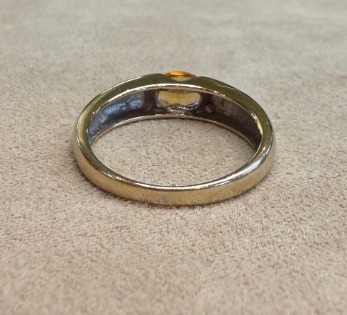 Bague citrine -photo-4