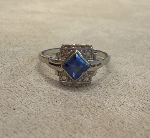 Bague Art deco