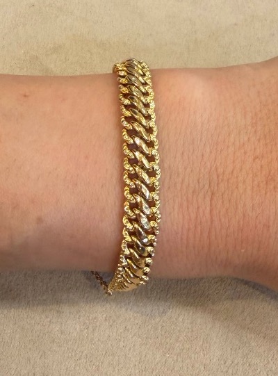 Bracelet style maille américaine-photo-2