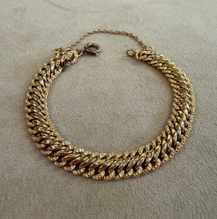 Bracelet style maille américaine-photo-4