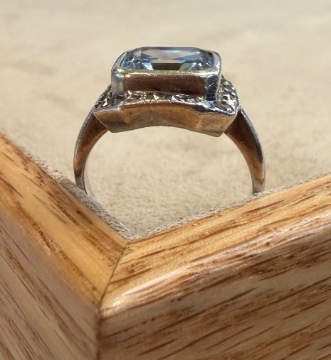 Topaz And Marcassite Ring-photo-1