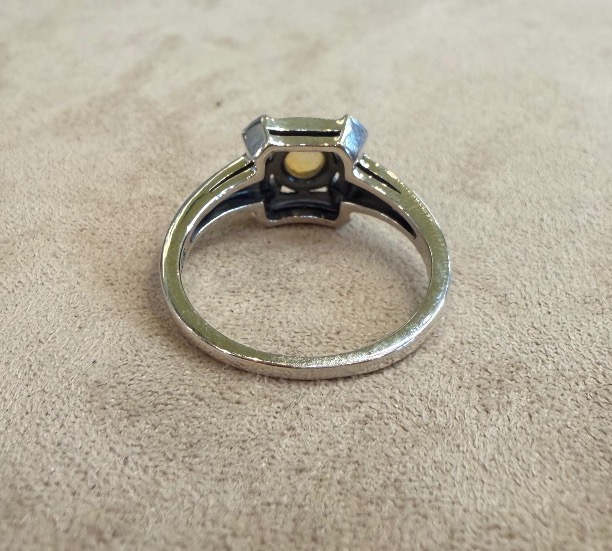 Opal And Marcasite Ring-photo-2